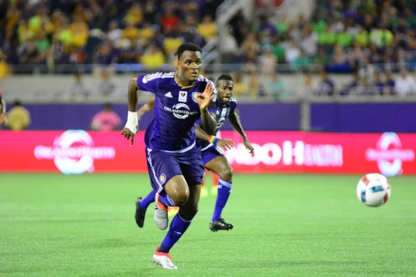 Orlando City SC, 18 Haziran 2016 'da Orlando Florida' daki Camp World Stadyumu 'nda San Jose Depremleri' ne ev sahipliği yaptı..