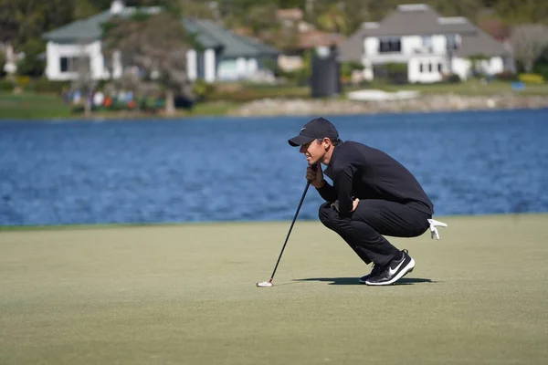 Podczas Trzeciej Rundy Zawodowej Arnold Palmer Bay Hill Club Lodge — Zdjęcie stockowe