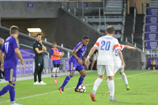 Organizator Orlando City Cincinnatti Stadionie Orlando City Stadium Lipca 2017 — Zdjęcie stockowe