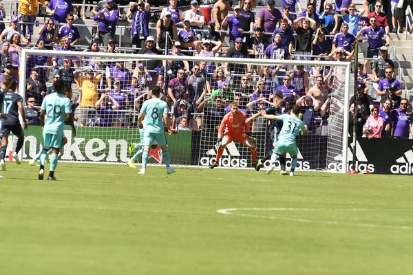 Orlando City Ist Samstag Den April 2019 Gastgeber Der Vancouver — Stockfoto