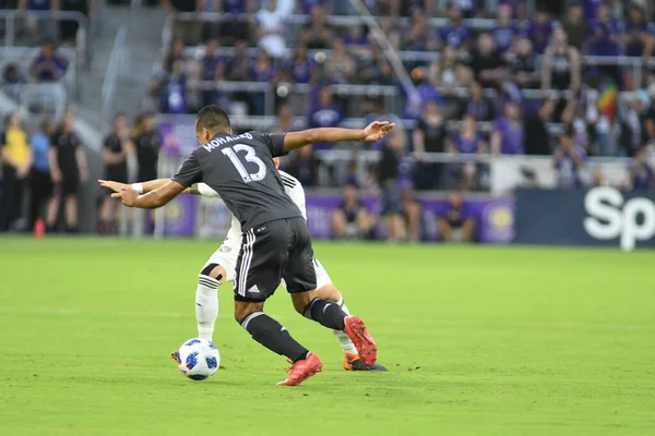 Orlando City Empfängt Die San Jose Earthquakes Exploria Stadium April — Stockfoto