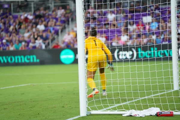 Orlando Pride Hostit Sky Blue Stadionu Exploria Sobotu Července 2019 — Stock fotografie