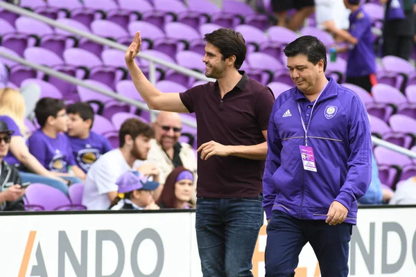 Orlando City Empfängt März 2018 Die New York Red Bulls — Stockfoto