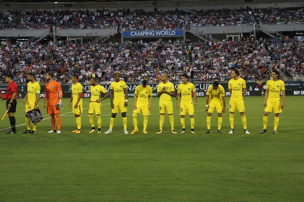 Paris Saint Germain Tottenham Hotspur Citrus Bowl Orlando Florida July — Stock Photo, Image