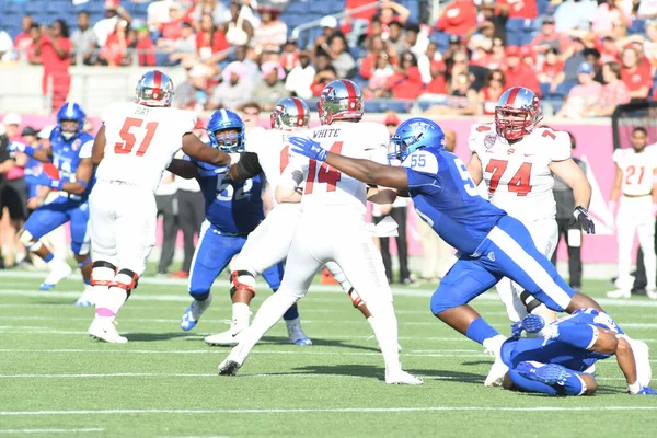 Georgia State Face Western Kentucky Während Der Cure Bowl Citrus — Stockfoto