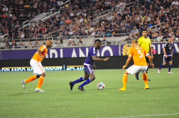 Orlando City Sediou Houston Dynamo Julho 2016 Camping World Stadium — Fotografia de Stock