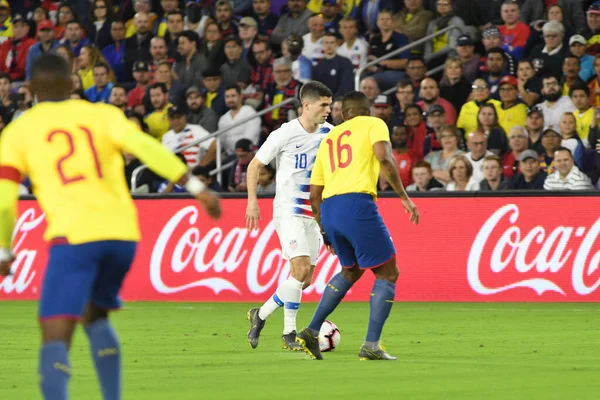 ABD Erkekler Milli Takımı 21 Mart 2019 'da Orlando City Stadyumu' nda Ekvador Milli Takımı 'na ev sahipliği yaptı..