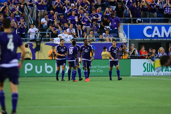 Orlando City SC 28 Ağustos 2016 'da Orlando Florida' daki Camp World Stadyumu 'nda New York City FC' ye ev sahipliği yaptı..  
