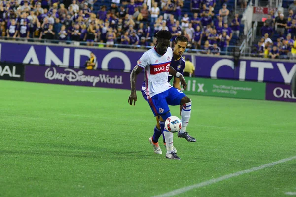 Orlando City Házigazda Toronto Camping World Stadium Orlando Florida Augusztus — Stock Fotó