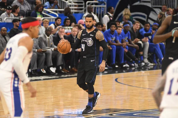 Orlando Magic, Philadelphia 76ers 'ı 25 Mart 2019' da Orlando Florida 'daki Amway Arena' da ağırlıyor..