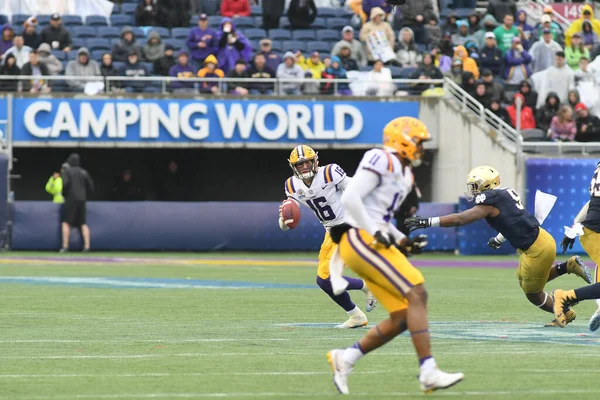 Notre Dame Enfrentará Lsu Durante Citrus Bowl Camping World Stadium — Foto de Stock