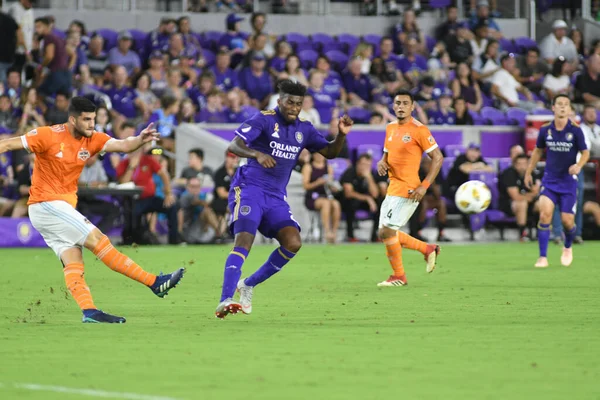 Orlando City SC, 22 Eylül 2018 'de Florida Exploria Stadyumu' nda Houston Dynamo 'yu ağırladı..