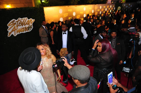 Alfombra Roja Durante Los Premios Estelares Anuales Orleans Arena Las —  Fotos de Stock