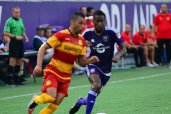 Orlando City SC, 29 Haziran 2016 'da Orlando Florida' daki Kamp Dünyası Stadyumu 'nda Fort Lauderdale Strikers' a ev sahipliği yaptı..
