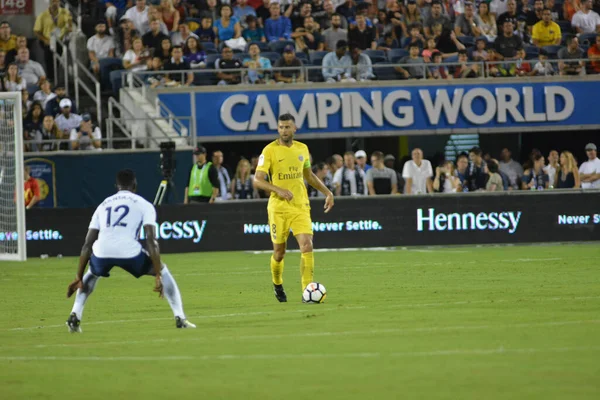 Paris Saint Germain Tottenham Hotspur Citrus Bowl Orlando Florida July — Stock Photo, Image