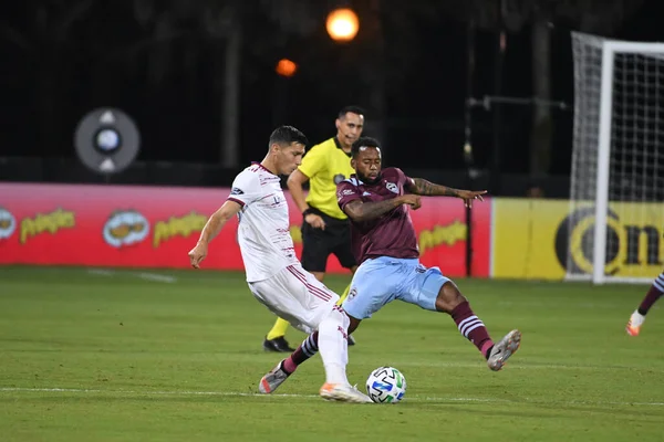Real Salt Lake, 12 Temmuz 2020 'de Orlando Florida' da düzenlenen MLS Sırt Turnuvası sırasında Colorado Rapids ile karşı karşıya. 