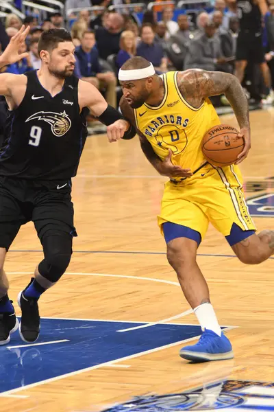 Orlando Magic, 28 Şubat 2019 Perşembe günü Orlando Florida 'daki Amway Center' da Golden State Warriors 'a ev sahipliği yaptı.. 