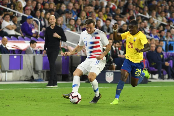 ABD Erkekler Milli Takımı 21 Mart 2019 'da Orlando City Stadyumu' nda Ekvador Milli Takımı 'na ev sahipliği yaptı..