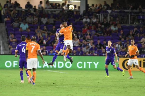 Orlando City SC, 22 Eylül 2018 'de Florida Exploria Stadyumu' nda Houston Dynamo 'yu ağırladı..