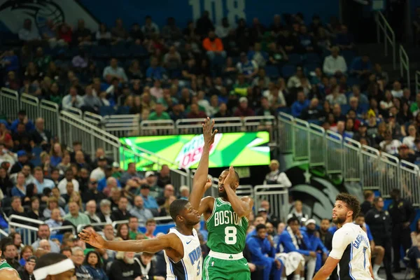 Orlando Magic Host Boston Celtics Amway Center Την Παρασκευή Ιανουαρίου — Φωτογραφία Αρχείου