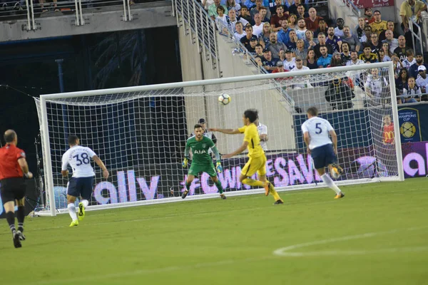 Paris Saint-Germain, Tottenham Hotspur 'a karşı 22 Temmuz 2017' de Orlando Florida 'daki Citrus Bowl' da.  