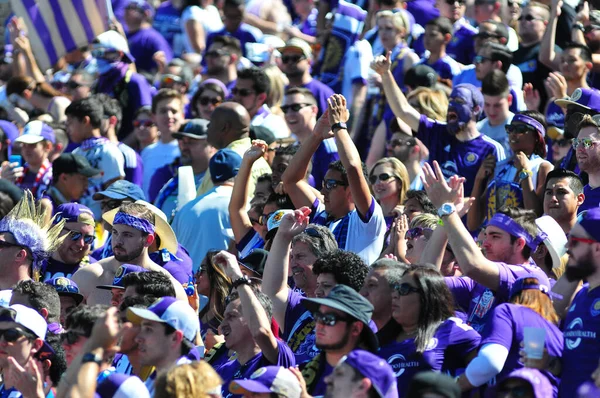 Orlando City Hostitel Real Salt Lake Citrus Bowl Orlandu Floridě — Stock fotografie