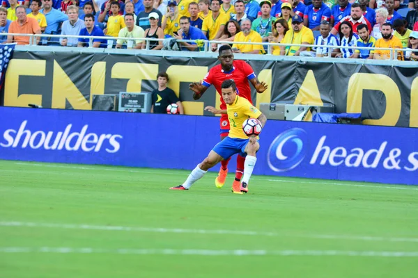 Brezilya, 8 Haziran 2016 tarihinde Orlando Florida 'daki Copa America Centenario' da Haiti ile karşılaştı..  