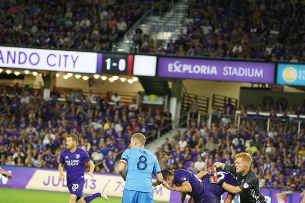 Orlando City Anfitrión Del New York City Durante Julio 2019 — Foto de Stock