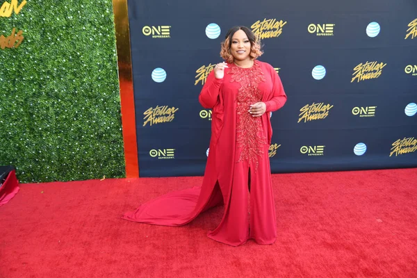 24 Mart 2018 Cumartesi günü Las Vegas 'taki Orleans Resort' ta düzenlenen 33. Yıldız Ödülleri Kırmızı Halı sırasında ünlüler.