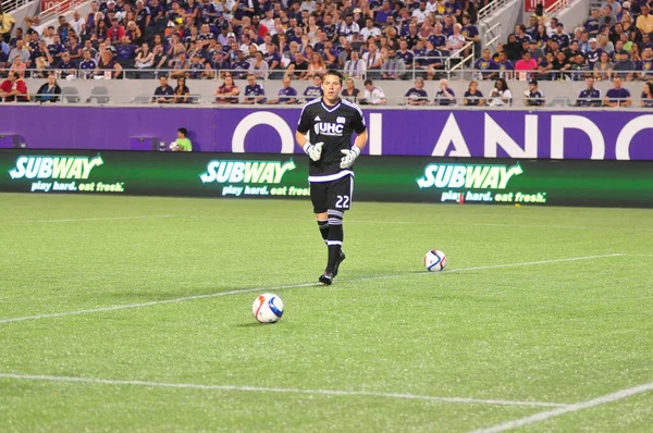 Orlando City Ospita Galaxy Camping World Stadium Orlando Florida Maggio — Foto Stock