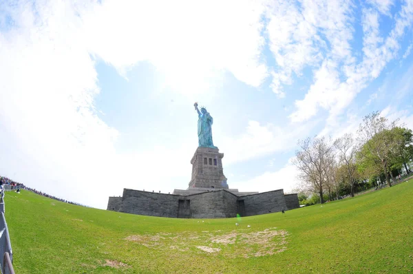 Širokoúhlý Výhled New York City Května 2016 — Stock fotografie