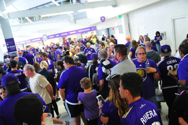 Orlando City, 5 Mart 2017 'de Orlando City Stadyumu' nda NYC FC 'ye ev sahipliği yaptı..  