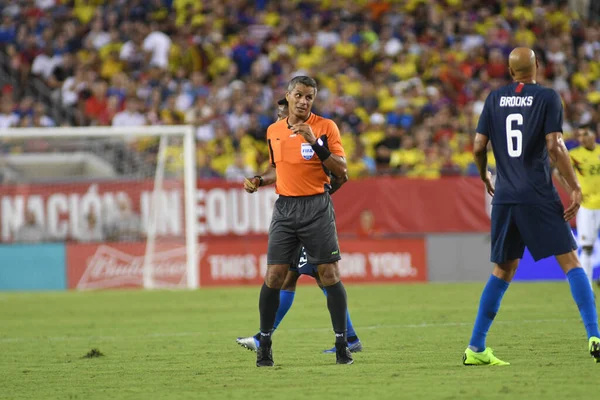 ABD Kolombiya 'ya karşı Raymond James Stadyumu' nda 11 Ekim 2018 'de.  