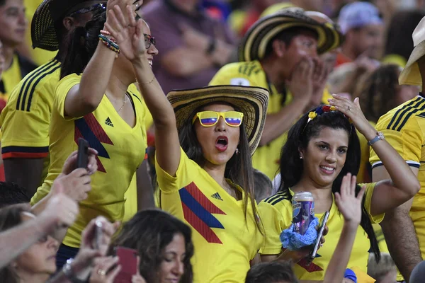 ABD Kolombiya 'ya karşı Raymond James Stadyumu' nda 11 Ekim 2018 'de.  