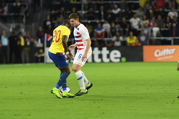 Men National Team Värd För Ecuador National Team Orlando City — Stockfoto