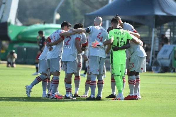 Toronto FC, 13 Temmuz 2020 tarihinde Orlando Florida 'da düzenlenen ESPN Wild World of Sports' ta düzenlenen MLS Back Tournament sırasında D.C. United ile karşı karşıya geldi..  