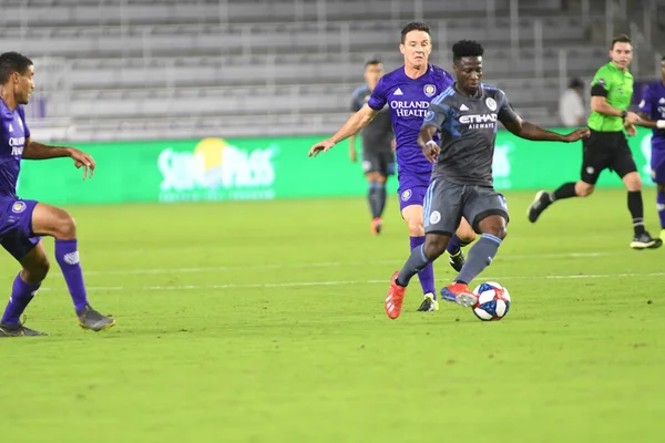 Orlando City Empfängt Samstag Den Februar 2019 Den New York — Stockfoto