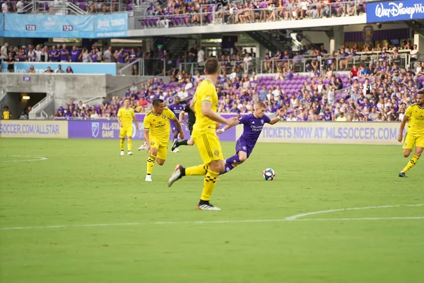 Orlando City Host Columbus Crew Orlando City Stadium July 2019 — Stock Fotó