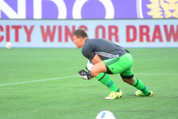 Orlando City Host Toronto Camping World Stadium Orlando Floryda Sierpnia — Zdjęcie stockowe