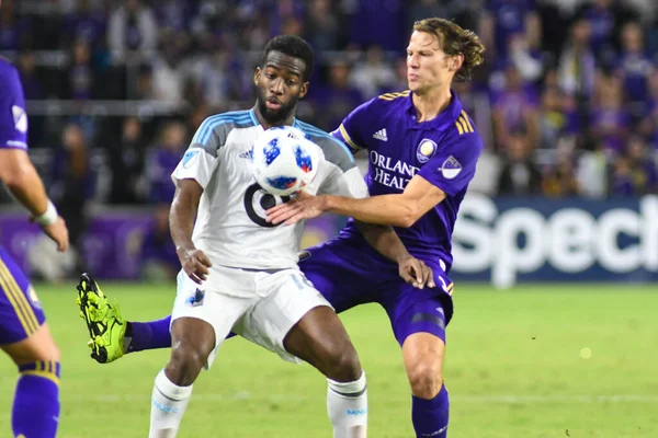 Orlando City Värd Minnesota United Orlando City Stadium Orlando Florida — Stockfoto