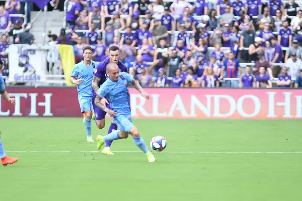 Orlando City Host New York City Orlando City Stadium Orlando — Stock Fotó