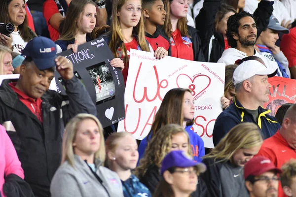 ABD, 7 Mart 2018 tarihinde Orlando City Stadyumu 'ndaki SheBelives Kupası' nda İngiltere ile karşı karşıya geldi..  