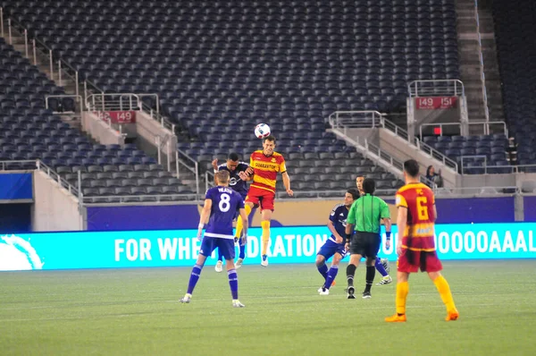 Orlando City SC, 29 Haziran 2016 'da Orlando Florida' daki Kamp Dünyası Stadyumu 'nda Fort Lauderdale Strikers' a ev sahipliği yaptı..