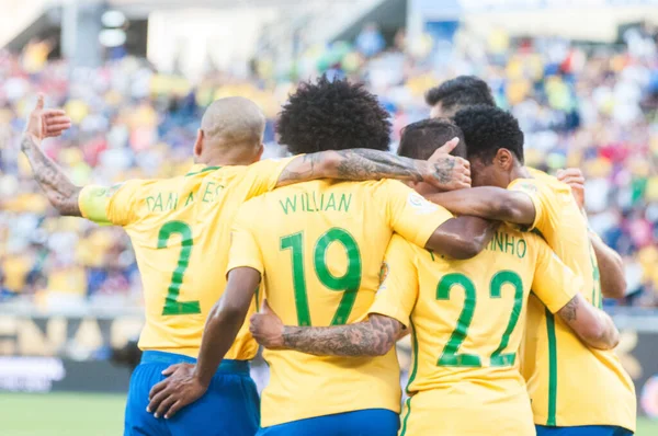 Brezilya, 8 Haziran 2016 tarihinde Orlando Florida 'daki Copa America Centenario' da Haiti ile karşılaştı.. 