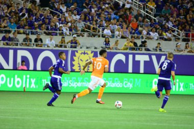 Orlando City SC, 8 Temmuz 2016 'da Orlando Florida' daki Camp World Stadyumu 'nda Houston Dynamo' ya ev sahipliği yaptı.. 