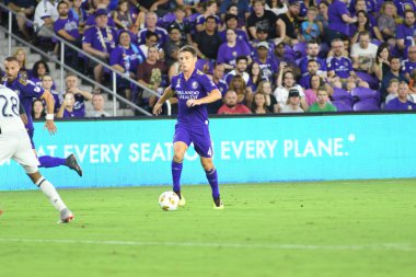 Orlando City SC 1 Eylül 2018 'de Florida Exploria Stadyumu' nda Philadelphia Union 'a ev sahipliği yaptı. Fotoğraf: Marty Jean-Louis