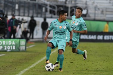 Fluminense, Florida Kupası 'nda 15 Ocak 2018' de Orlando Florida 'da oynanan Spektrum Stadyumu' nda Barcelona SC 'ye karşı..