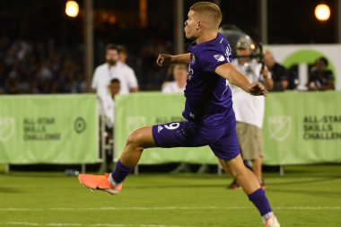 30 Temmuz 2019 'da Orlando Florida' da Disney 'in Vahşi Spor Dünyası' nda MLS All-Star Yetenek Yarışması. 