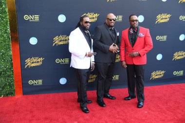 24 Mart 2018 Cumartesi günü Las Vegas 'taki Orleans Resort' ta düzenlenen 33. Yıldız Ödülleri Kırmızı Halı sırasında ünlüler.