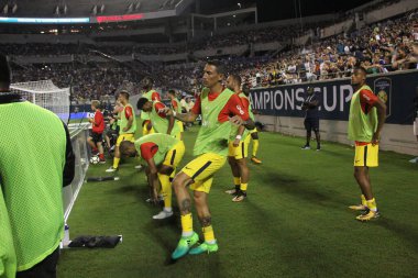 Paris Saint-Germain, Tottenham Hotspur 'a karşı 22 Temmuz 2017' de Orlando Florida 'daki Citrus Bowl' da.  